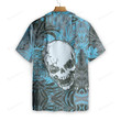 Retro Skull Pattern Hawaiian Shirt