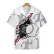 Baseball Wear Out Pattern Hawaiian Shirt