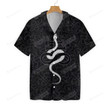 Satanism Symbol With Snake Hawaiian Shirt