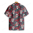 Sugar Skulls And Roses Hawaiian Shirt