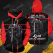 I Bow To None Other Than The Lord 3D All Print Hoodie, Zip- Up Hoodie