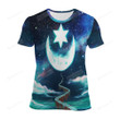 Crescent New Moon Heaven Dream 3d Full Over Print Hoodie Zip Hoodie Sweater Tshirt