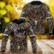 Deer Hunting Camoflage 3D All Over Print Hoodie, Zip-up Hoodie