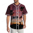 Sunset Venice Beach Jersey Shirt Baseball Jersey