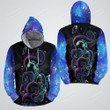 Astronaut And Octopus In Outer Space 3d Full Over Print Hoodie Zip Hoodie Sweater Tshirt