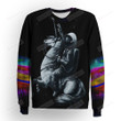 Astronaut Riding An Unicorn Illustration 3d Full Over Print Hoodie Zip Hoodie Sweater Tshirt