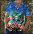 Beach Parrot Coconut Hawaiian Shirt