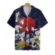 Japanese Cranes Hawaiian Shirt