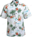 Short Sleeve Regular Fit Mens Floral Shirts Hawaiian Shirt