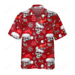 Skulls With Candy Canes Red Version Christmas Hawaiian Shirt