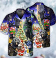 Black Bear Family Into Spring Christmas Hawaiian Shirt