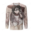 Attack On Titan Young Mikasa Ackerman 3d Full Over Print Hoodie Zip Hoodie Sweater Tshirt