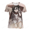 Attack On Titan Young Mikasa Ackerman 3d Full Over Print Hoodie Zip Hoodie Sweater Tshirt