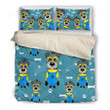 Schnauzer Cotton Bed Sheets Spread Comforter Duvet Cover Bedding Sets