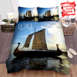 Viking Longship Sunrise Bed Sheets Spread Comforter Duvet Cover Bedding Sets