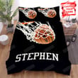 Basketball Ball On Net Bed Sheets Spread Comforter Duvet Cover Bedding Sets