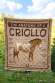 Anatomy Of Criollo Horse Quilt Blanket Great Customized Blanket Gifts For Birthday Christmas Thanksgiving Anniversary