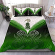 New Zealand Maori Manaia And Silver Fern Bed Sheets Spread Comforter Duvet Cover Bedding Sets