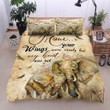 3D Elephants Mom Your Wings Were Ready But My Heart Was Not Cotton Bed Sheets Spread Comforter Duvet Cover Bedding Sets