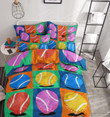 Tennis Cotton Bed Sheets Spread Comforter Duvet Cover Bedding Sets