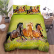 Running Horses Cotton Bed Sheets Spread Comforter Duvet Cover Bedding Sets