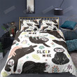 Cartoon Sloth Sleep More Bed Sheets Duvet Cover Bedding Sets
