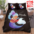 Mermaid Otter Bed Sheets Spread Comforter Duvet Cover Bedding Sets