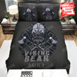 Viking Bear Cross Axes Bed Sheets Spread Comforter Duvet Cover Bedding Sets