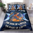 October Lady The Soul Of A Witch Halloween Bedding Set Bed Sheets Spread Comforter Duvet Cover Bedding Sets