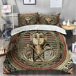 Ancient Egypt Pharaoh Circle Duvet Cover Bedding Set