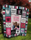 Home Is Where Mom Is Quilt Blanket Great Customized Gifts For Birthday Christmas Thanksgiving Mother's Day