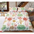 Vegetable Bedding Set Best Gift For Mom Bed Sheets Spread Comforter Duvet Cover Bedding Sets