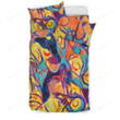 Colorful Trumpet Art Pattern Bed Sheets Spread Comforter Duvet Cover Bedding Sets