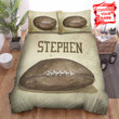 Rugby Ball Vintage Bed Sheets Spread Comforter Duvet Cover Bedding Sets