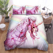 Scary Zombie Unicorn Artwork Bed Sheets Spread Duvet Cover Bedding Sets