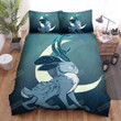 Jackalope Crescent Moon Bed Sheets Spread Duvet Cover Bedding Sets