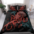 Personalized Octopus Gothic Style Bed Sheets Spread Comforter Duvet Cover Bedding Sets
