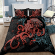 Personalized Octopus Gothic Style Bed Sheets Spread Comforter Duvet Cover Bedding Sets