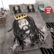 Black King Art Personalized Custom Name Duvet Cover Bedding Set