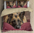 German Shepherd Dog Custom Duvet Cover Bedding Set