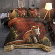 Cute Fox Sitting Duvet Cover Bedding Sets Perfect Gifts For Fox Lover Gifts For Birthday Christmas Thanksgiving