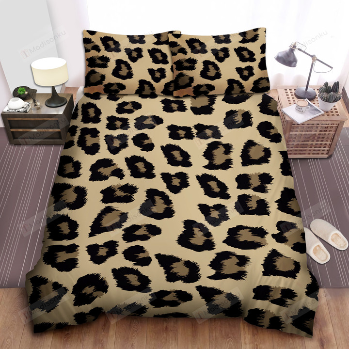 Cheetah Leopard Cotton Bed Sheets Spread Comforter Duvet Cover Bedding Sets