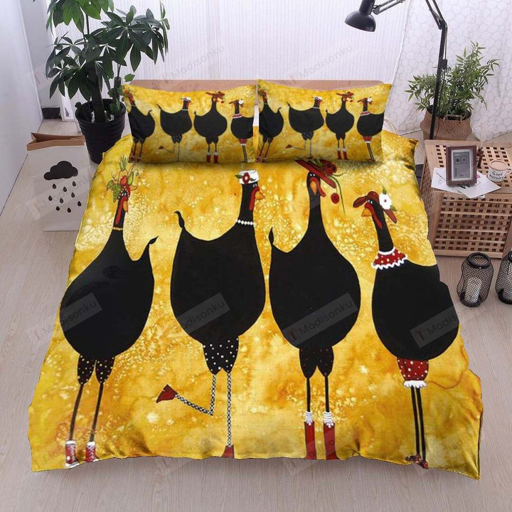 Chicken Cotton Bed Sheets Spread Comforter Duvet Cover Bedding Sets