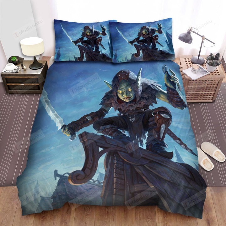 Halloween Goblin Assassin Artwork Bed Sheets Spread Duvet Cover Bedding Sets