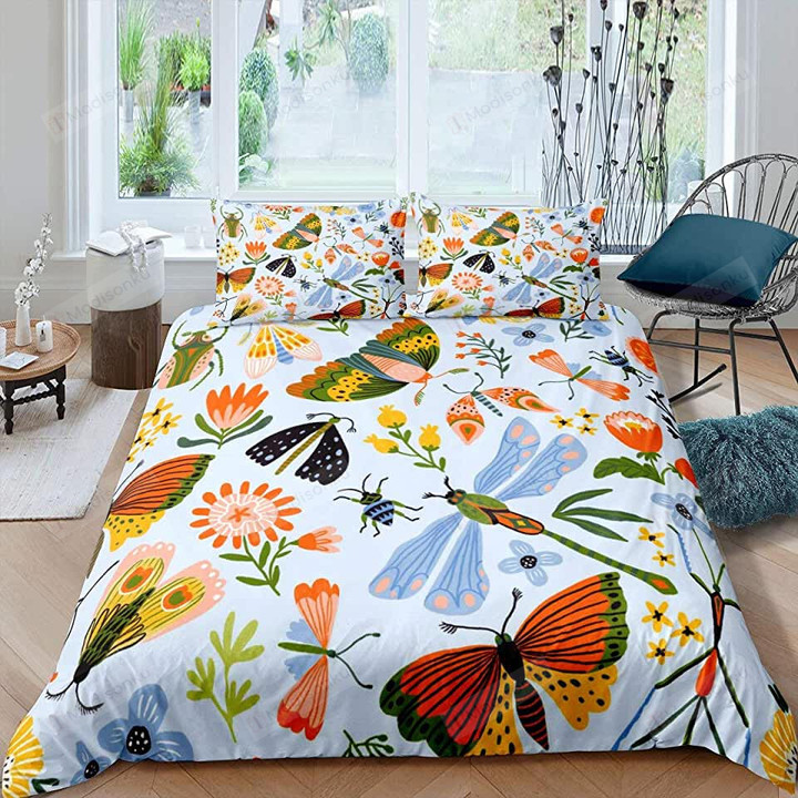 Insects Bed Sheets Duvet Cover Bedding Sets