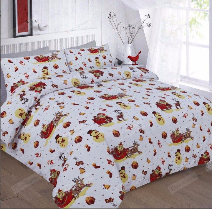 Noel Cotton Bed Sheets Spread Comforter Duvet Cover Bedding Sets