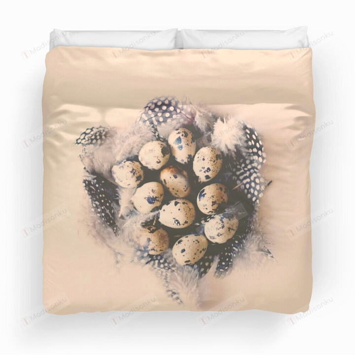 Quail Eggs Nest Cotton Bed Sheets Spread Comforter Duvet Cover Bedding Sets