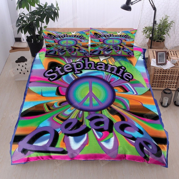 Hippie Cotton Bed Sheets Spread Comforter Duvet Cover Bedding Sets