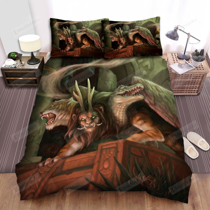 Chimera The Tomb Guardian Bed Sheets Spread Duvet Cover Bedding Sets