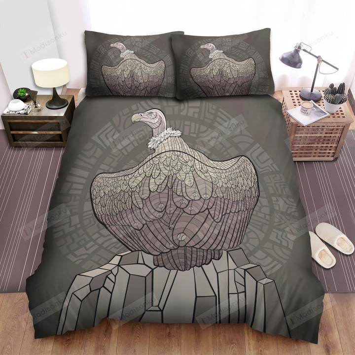 The Wildlife - The Vulture On Mountain Bed Sheets Spread Duvet Cover Bedding Sets